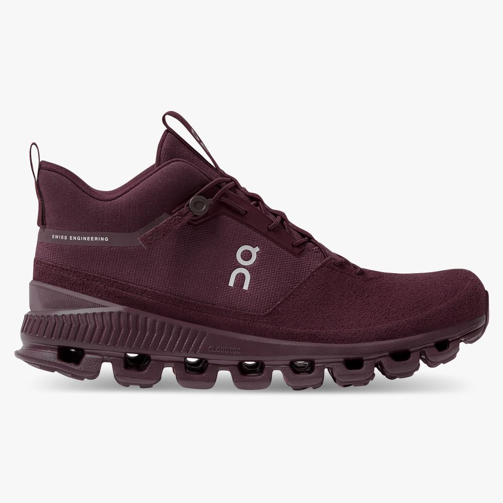 On Cloud Hi - High Top Sneaker - Mulberry