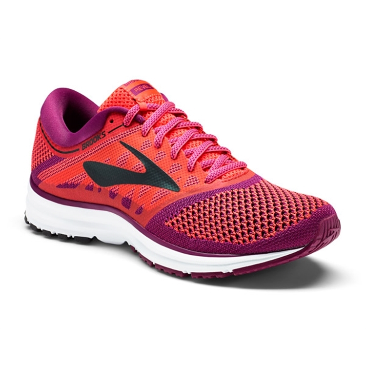 brooks Women's Revel Diva Pink / Plum / Black