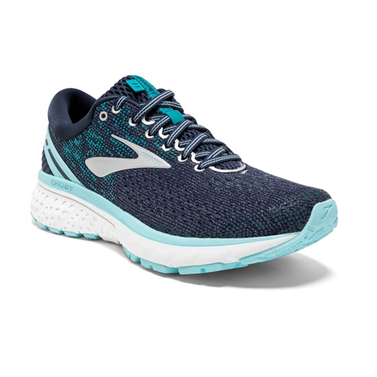 brooks Women's Ghost 11 Navy / Grey / Blue