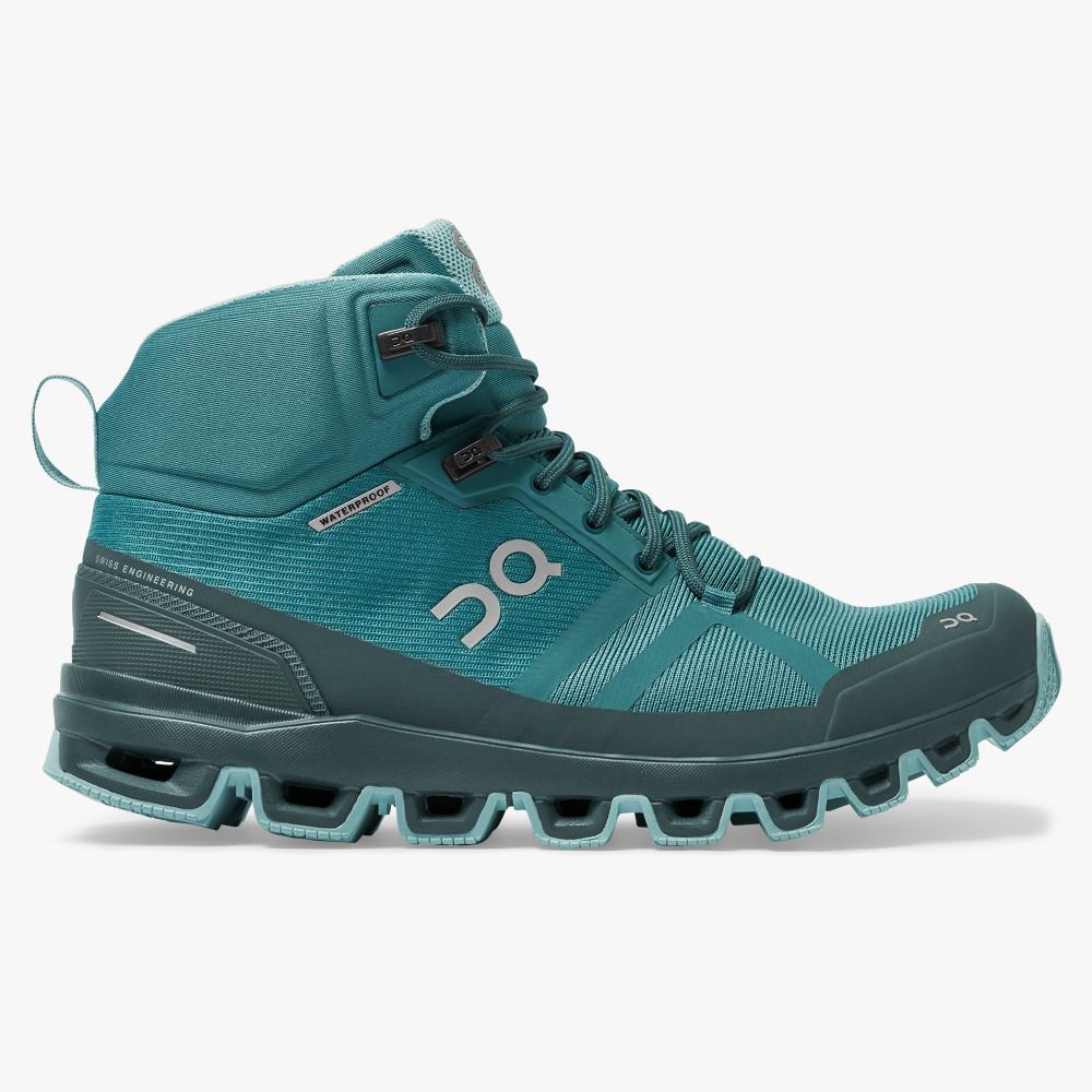 On Cloudrock Waterproof - The Lightweight Hiking Boot - Storm | Wash