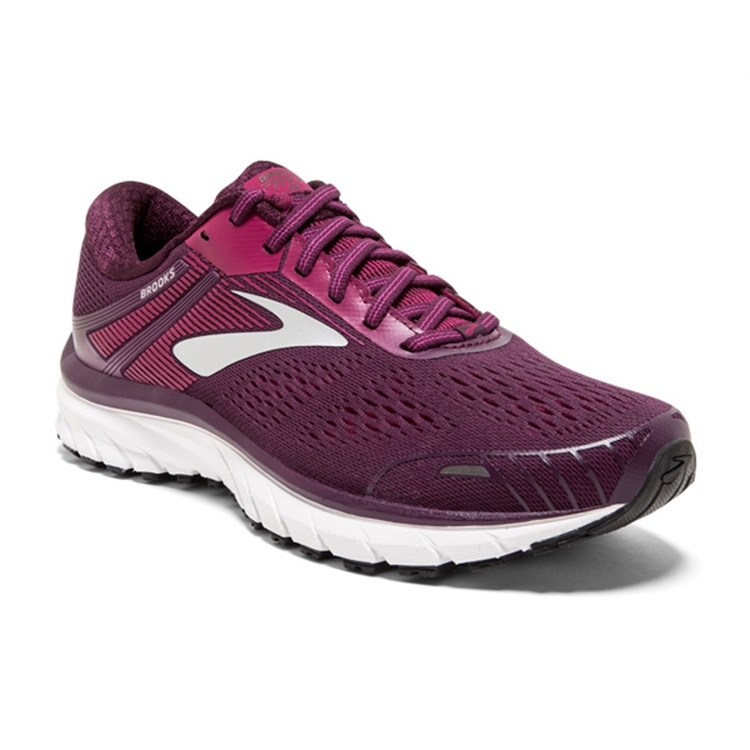 brooks Women's Adrenaline GTS 18 Purple / Pink / Silver