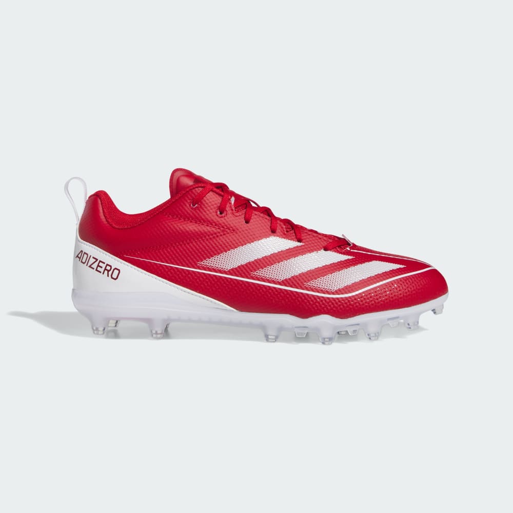 Adidas Adizero Electric.2 Football Cleats Team Power Red 2 / Cloud White / Team Power Red 2