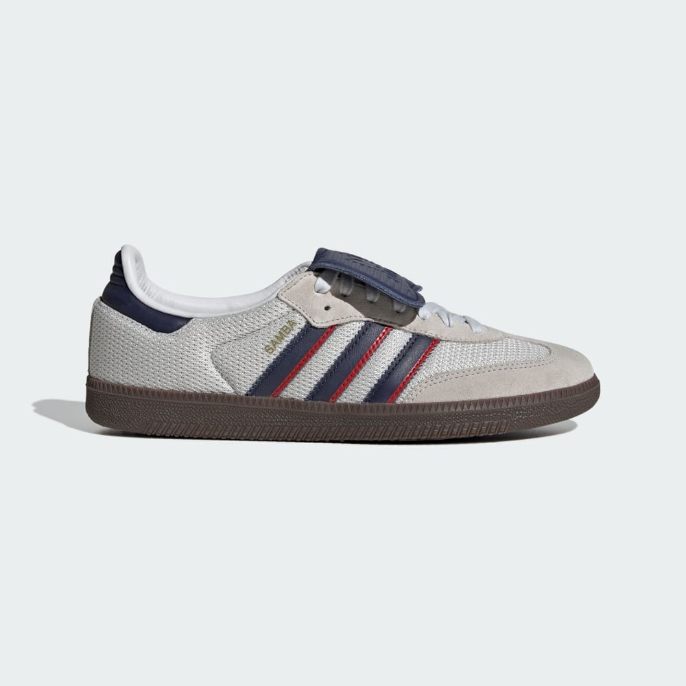 Adidas Samba OG Shoes Crystal White / Dark Blue / Gum