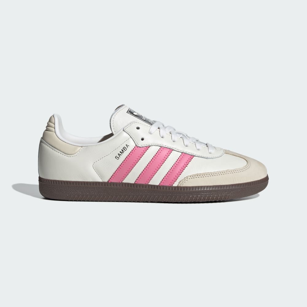 Adidas Samba OG Shoes Cloud White / Lucid Pink / Wonder White