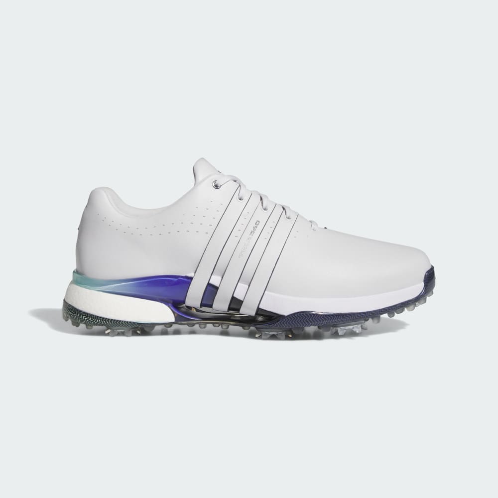 Adidas Tour360 24 Golf Shoes Dash Grey / Aurora Ink / Cobalt Blue