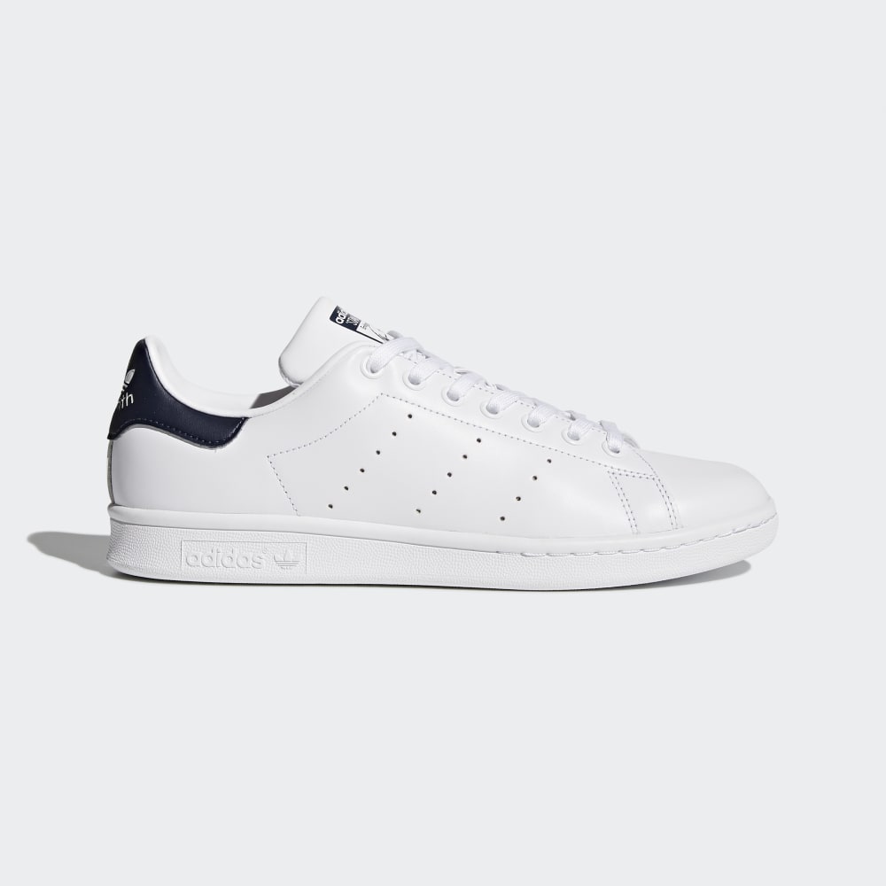 Adidas Stan Smith Shoes Core White / Core White / Dark Blue