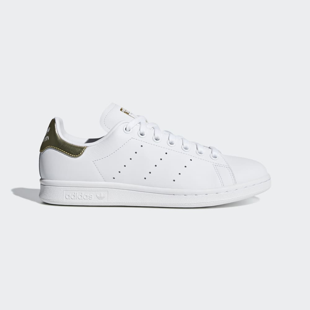 Adidas Stan Smith Shoes Cloud White / Cloud White / Gold Metallic