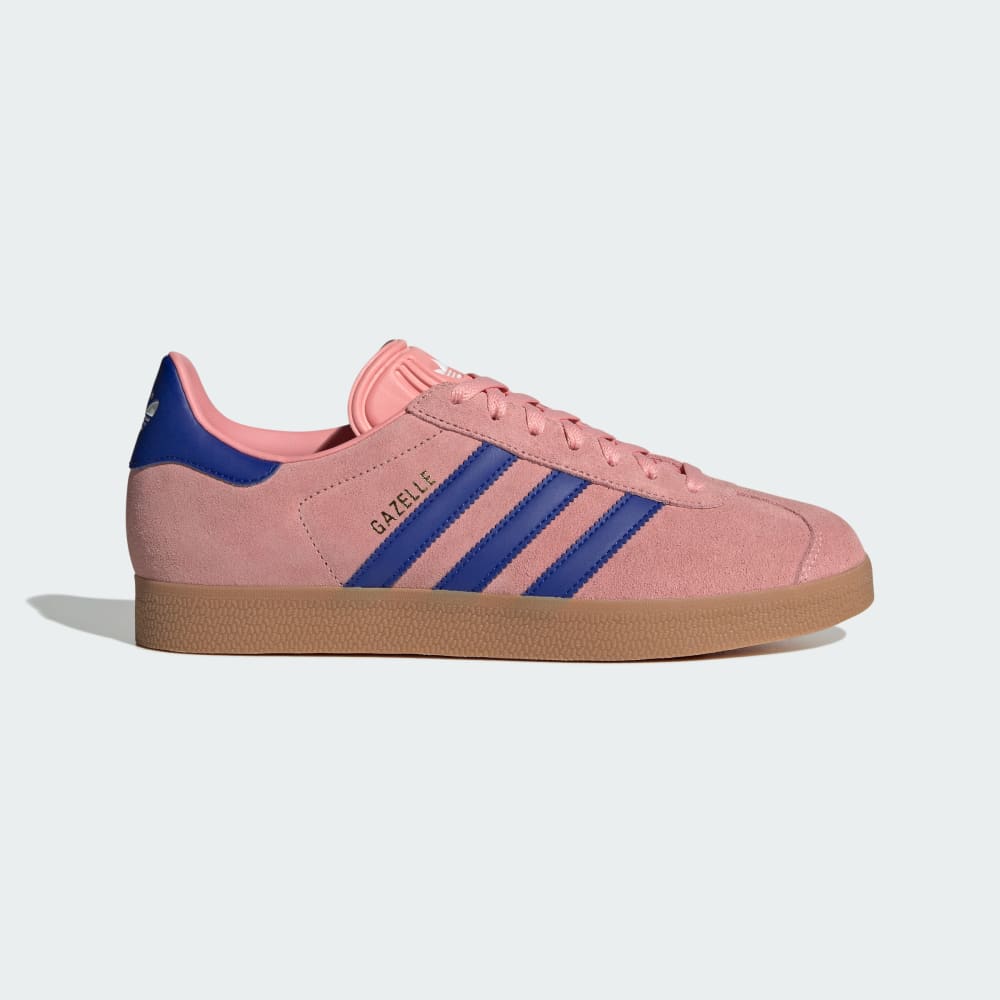 Adidas Gazelle Shoes Semi Pink Spark / Lucid Blue / Gum