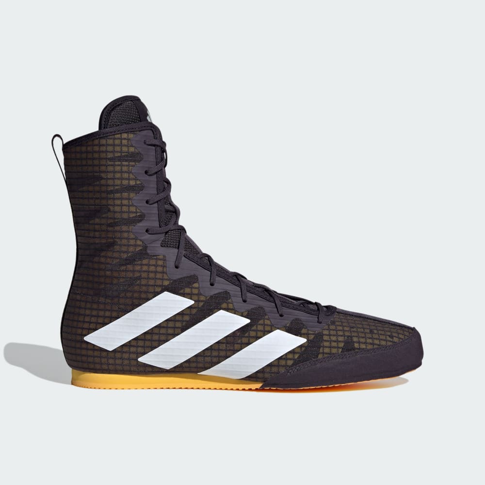 Adidas Box Hog 4 Shoes Aurora Black / Cloud White / Spark