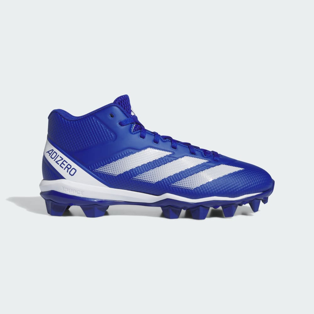 Adidas Adizero Impact.2 Molded Football Cleats Royal Blue / Cloud White / Royal Blue