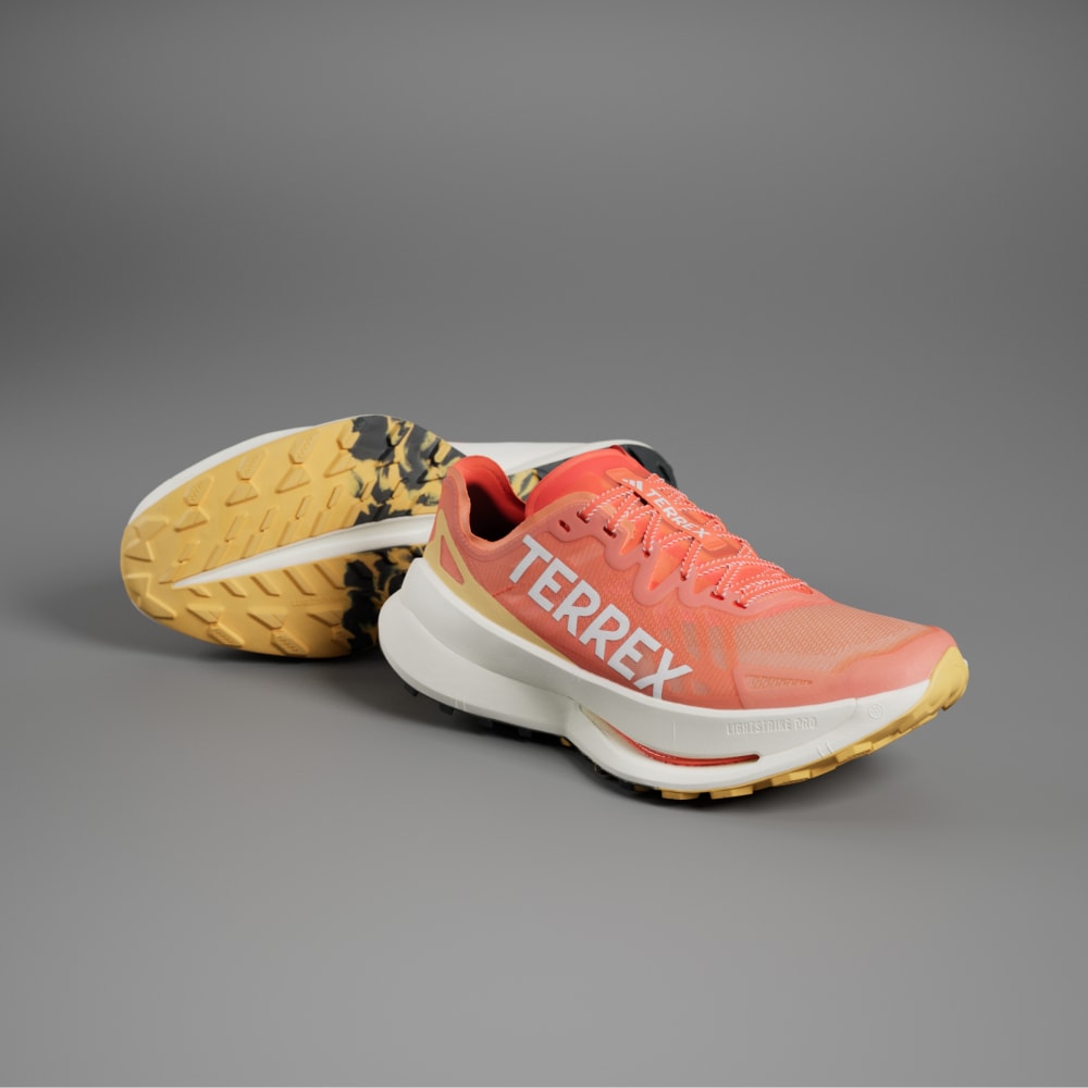 Adidas Terrex Agravic Speed Ultra Trail Running Shoes Impact Orange / Crystal White / Semi Spark