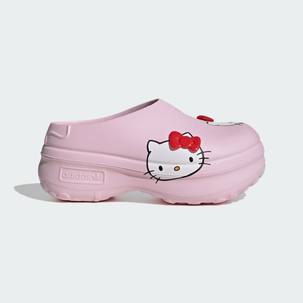 Adidas Adifom Stan Smith Hello Kitty Mules Clear Pink / Clear Pink / Red