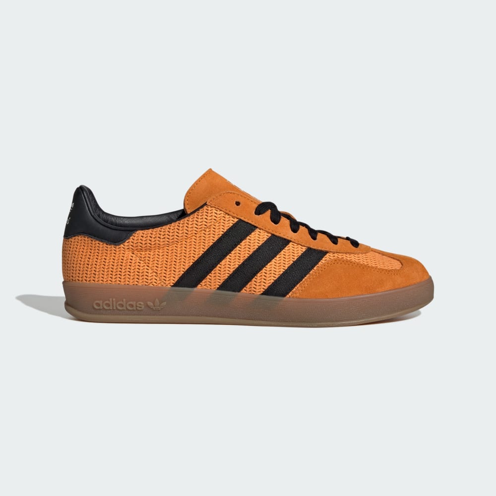 Adidas Gazelle Indoor Shoes Eqt Orange / Core Black / Gum