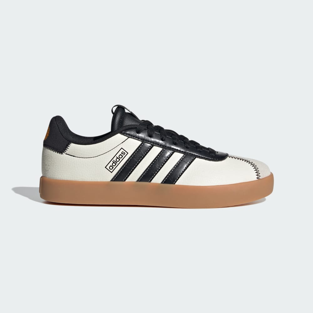 Adidas VL Court 3.0 Dia de los Muertos Shoes Off White / Core Black / Off White