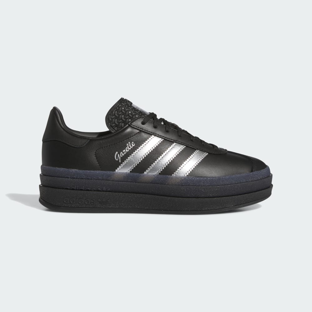 Adidas Pride Gazelle Bold Pabllo Vittar Shoes Core Black / Silver Metallic / Lucid Pink