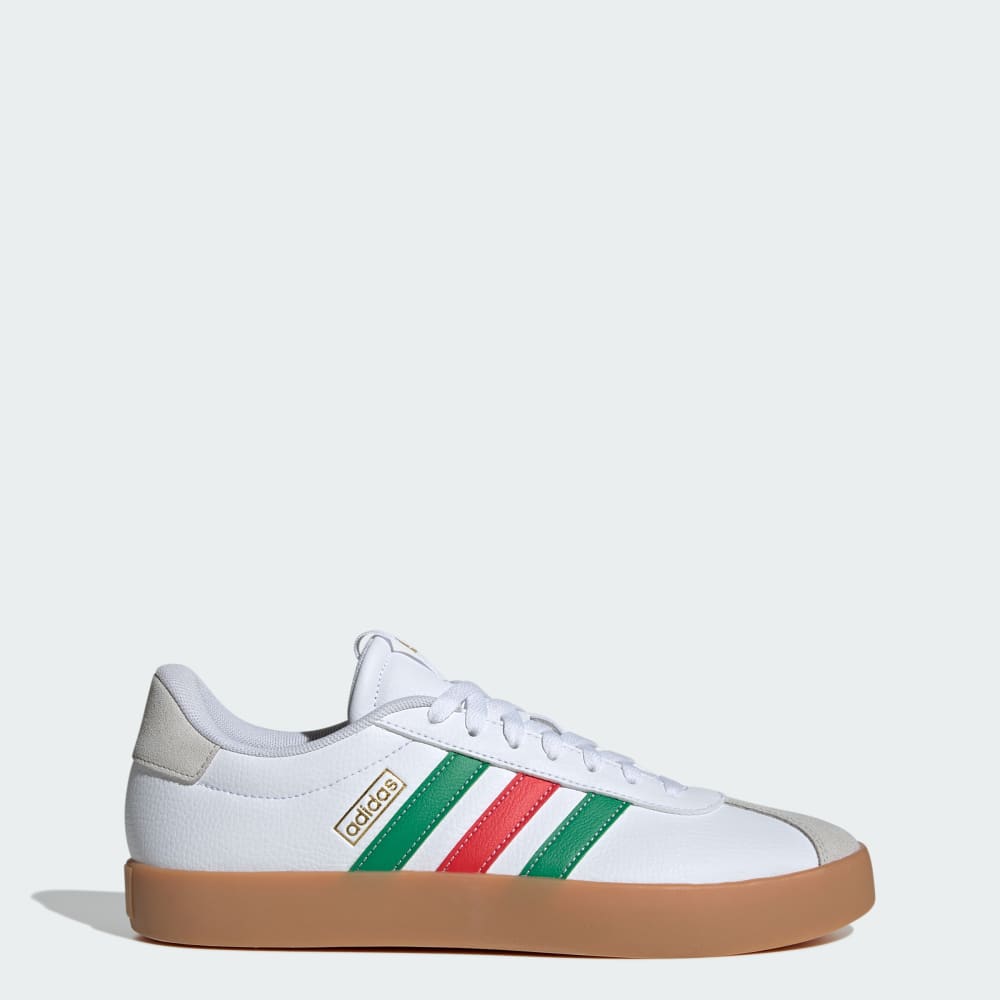 Adidas VL Court 3.0 Shoes Cloud White / Green / Red