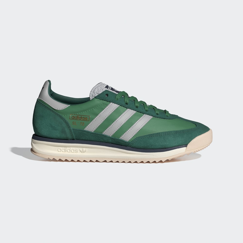 Adidas SL 72 RS Shoes Preloved Green / Grey Two / Collegiate Green