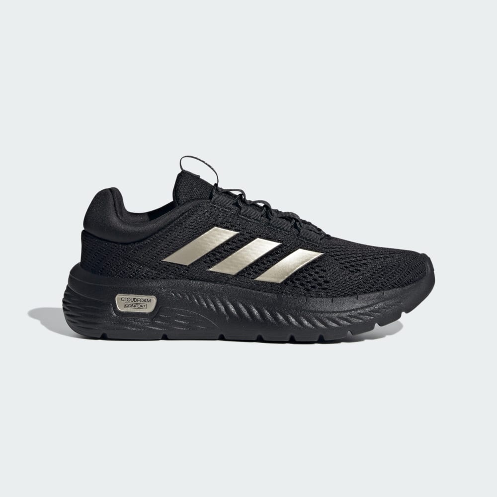 Adidas Cloudfoam Comfy Shoes Core Black / Champagne Met. / Cloud White