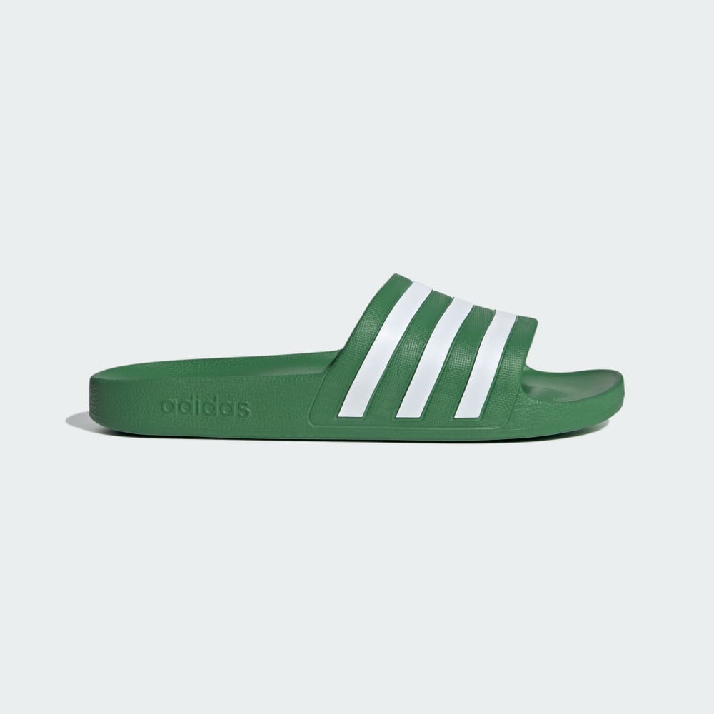 Adidas Adilette Aqua Slides Preloved Green / Cloud White / Preloved Green