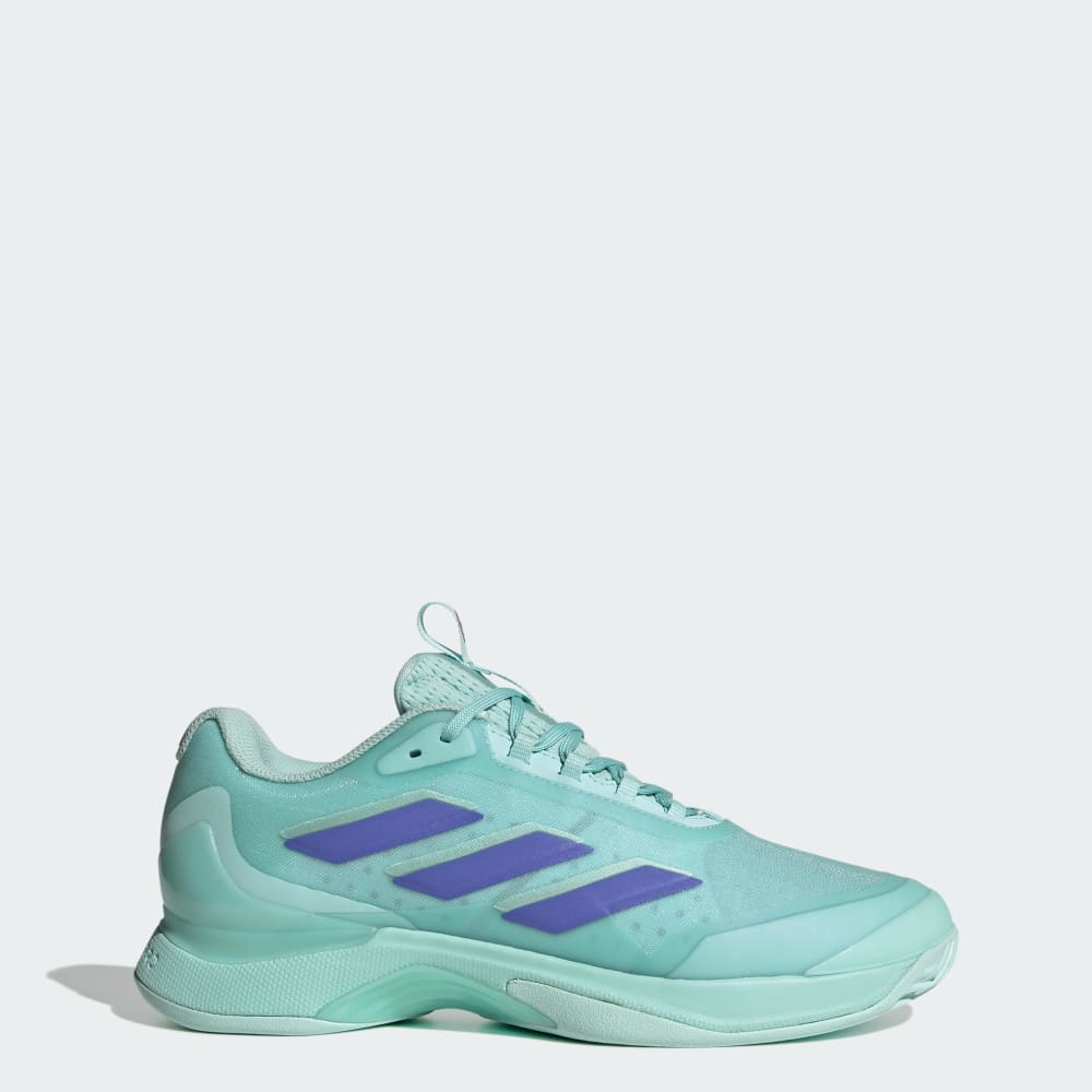 Adidas Avacourt 2 Tennis Shoes Semi Flash Aqua / Cobalt Blue / Purple Burst