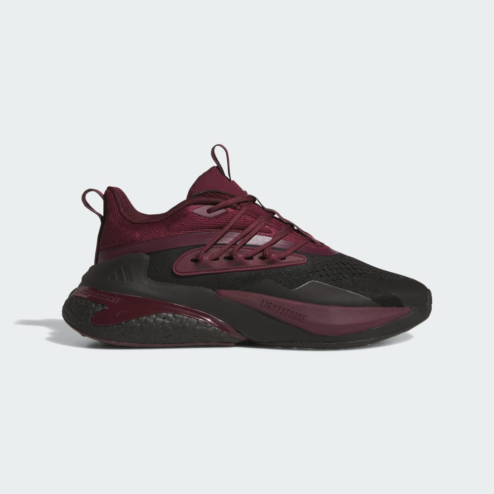 Adidas Mississippi State Alphaboost V2 Shoes Core Black / Team Maroon 2 / Cloud White