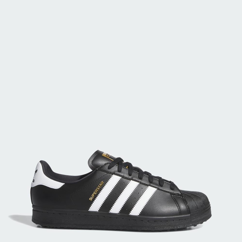 Adidas Superstar Golf Spikeless Core Black / Cloud White / Gold Metallic