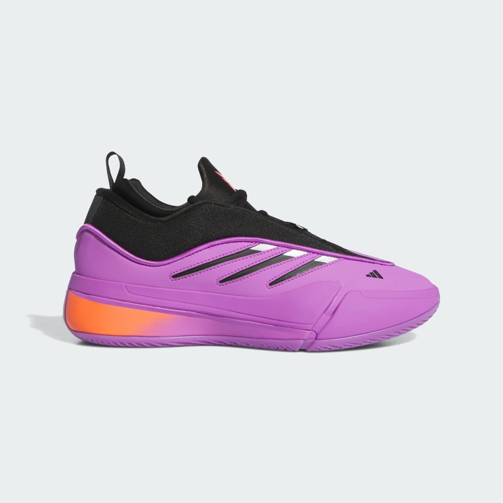 Adidas Dame 9 Low Shoes Purple Burst / Core Black / Solar Red