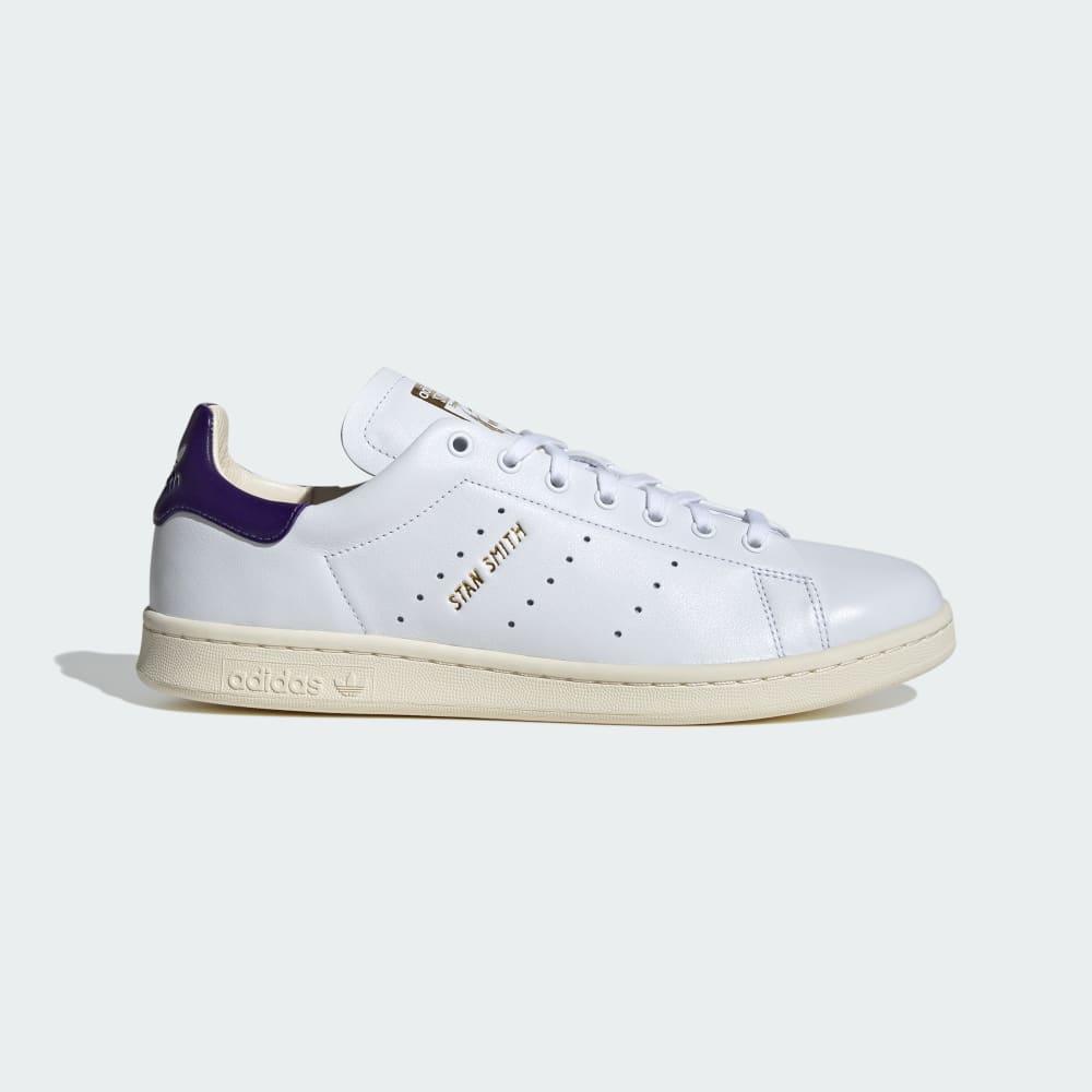 Adidas Stan Smith Lux Shoes Cloud White / Collegiate Purple / Cream White