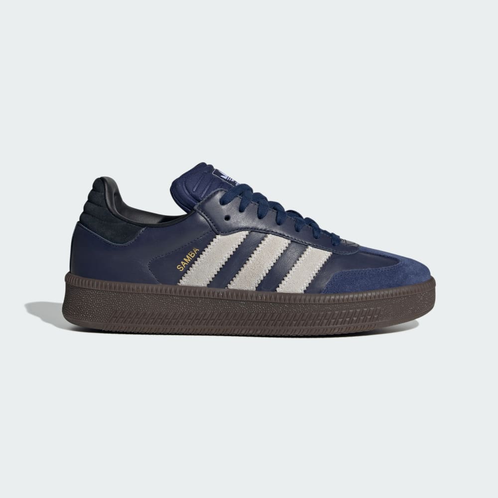 Adidas Samba XLG Shoes Dark Blue / Cloud White / Gum