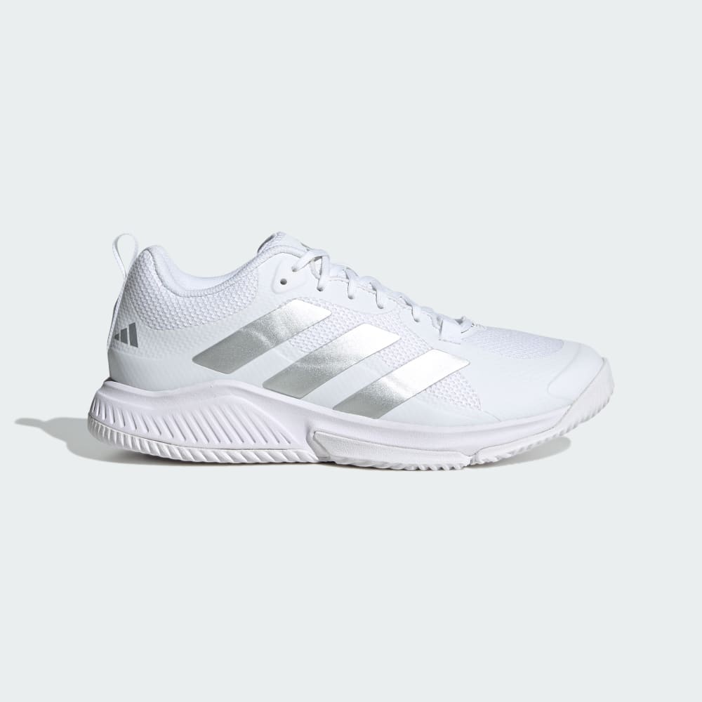 Adidas Court Team Bounce 2.0 Shoes Cloud White / Silver Metallic / Grey One