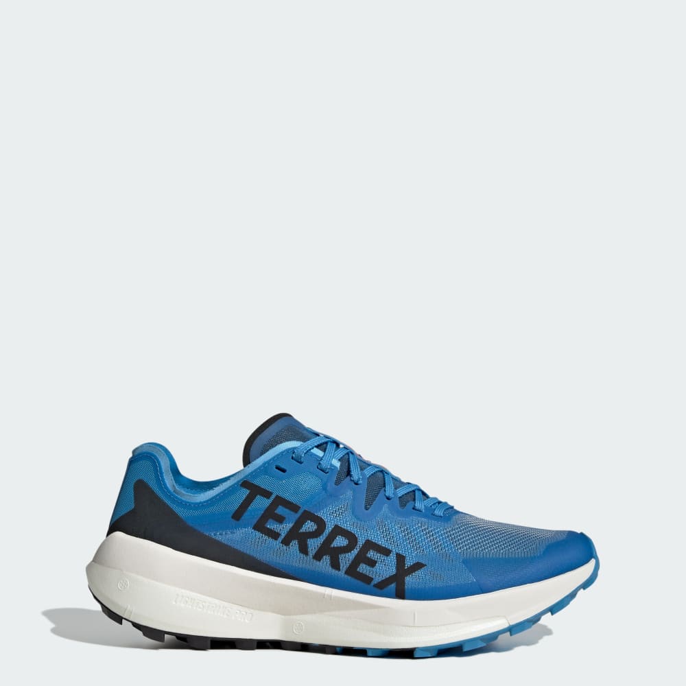 Adidas Terrex Agravic Speed Trail Running Shoes Pulse Blue / Core Black / Semi Impact Orange