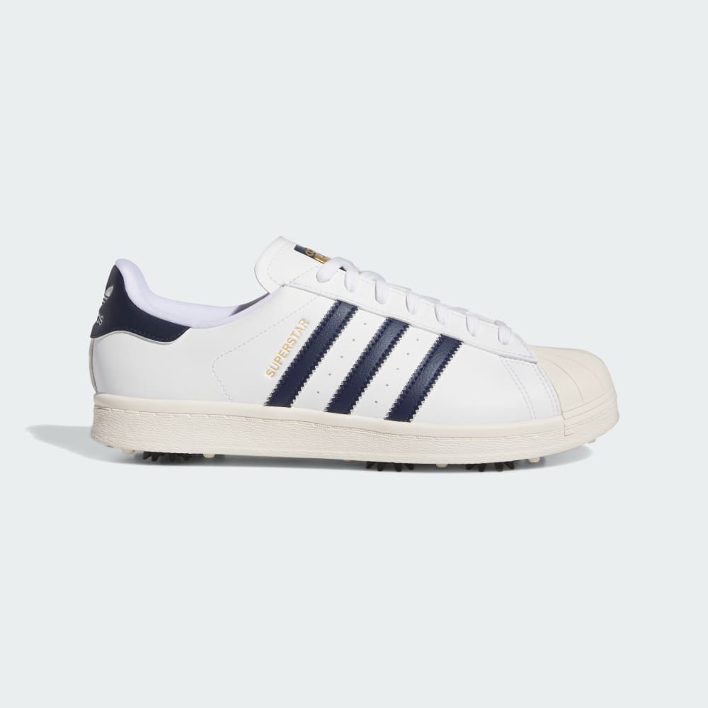 Adidas Superstar Golf Shoes Cloud White / Collegiate Navy / Off White