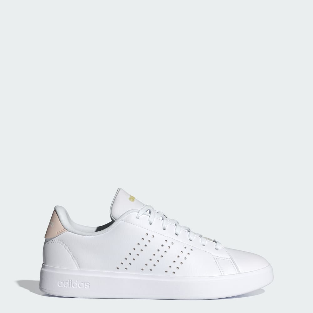 Adidas Advantage 2.0 Shoes Cloud White / Putty Mauve / Gold Metallic