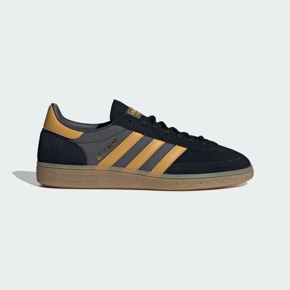 Adidas Handball Spezial Shoes Core Black / Preloved Yellow / Grey Six