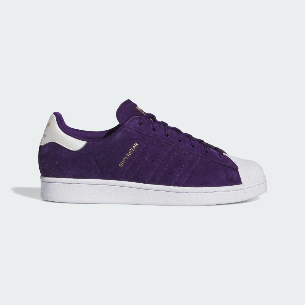 Adidas Superstar ADV Shoes Collegiate Purple / Zero Metalic / Gold Metallic