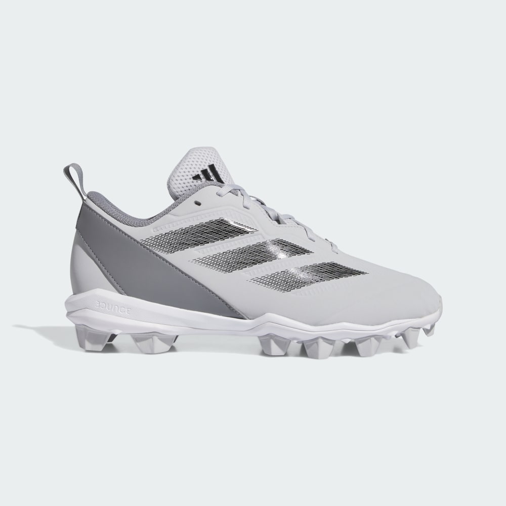 Adidas Adizero Instinct Molded Cleats Team Light Grey / Core Black / Grey Three