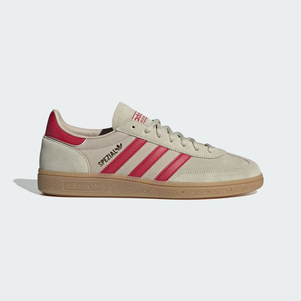 Adidas Handball Spezial Shoes Putty Grey / Team Victory Red / Wonder Beige