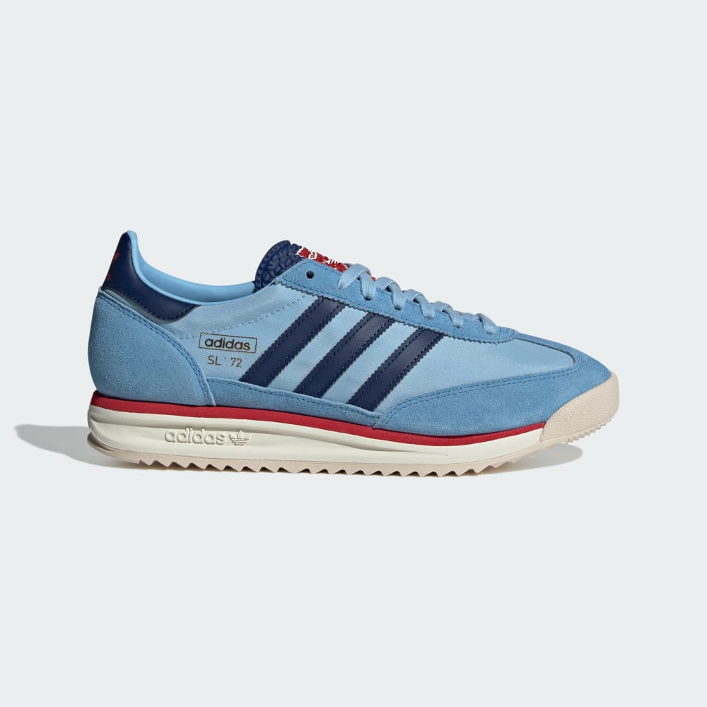 Adidas SL 72 RS Shoes Light Blue / Dark Blue / Better Scarlet