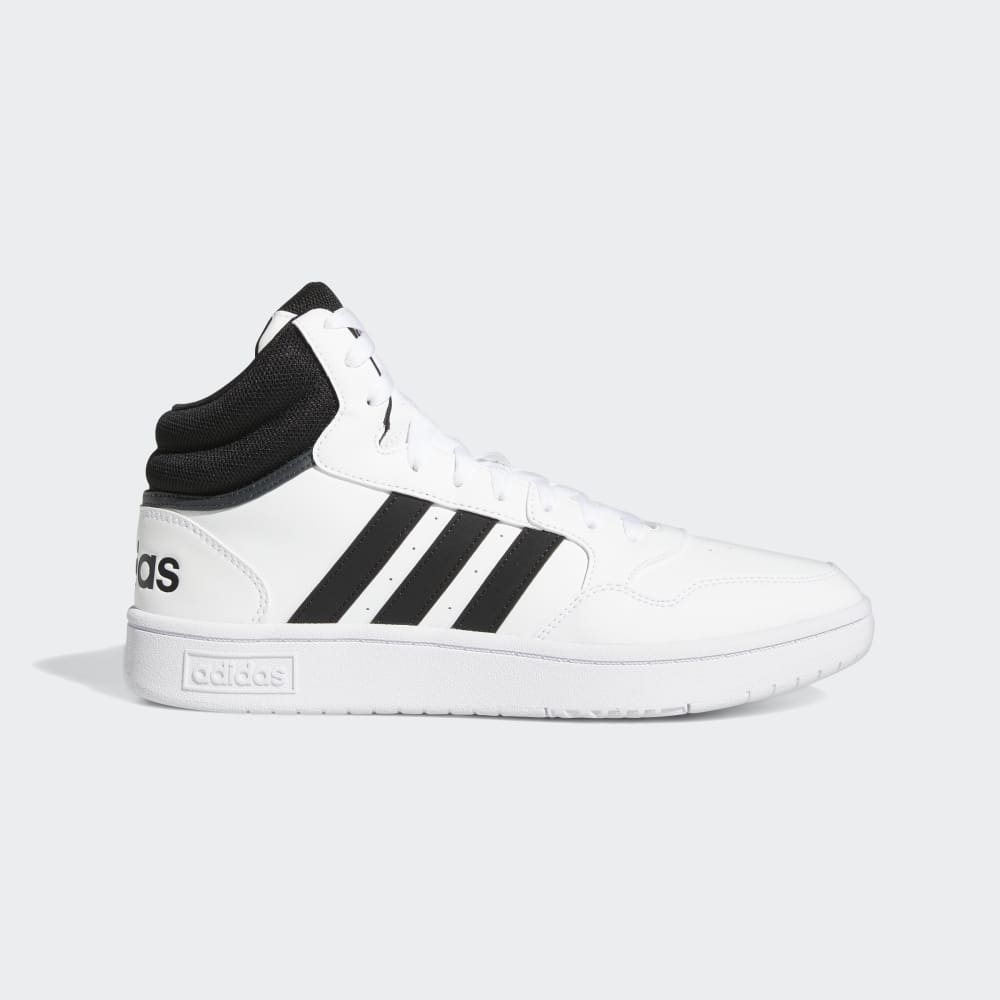 Adidas Hoops 3.0 Mid Classic Vintage Shoes Core Black / Core Black / Cloud White