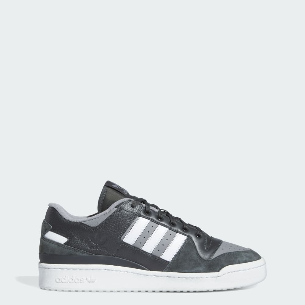 Adidas Forum 84 Low ADV Shoes Carbon / Crystal White / Grey Three