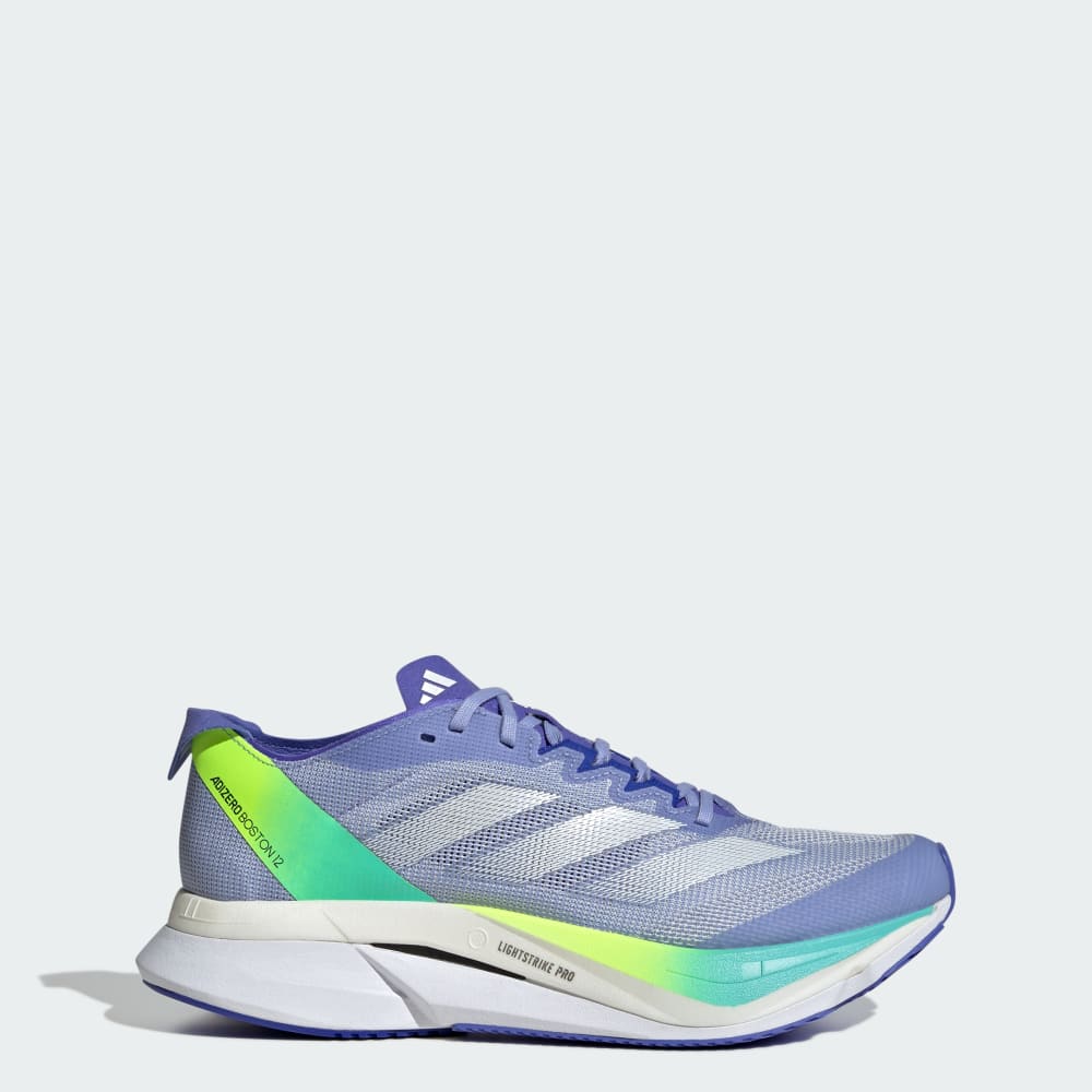 Adidas Adizero Boston 12 Shoes Blue Spark / Zero Metalic / Cobalt Blue