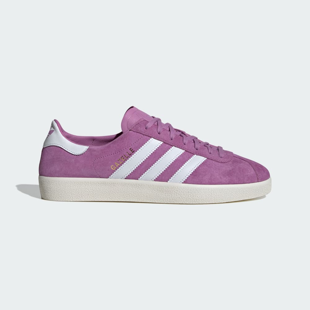 Adidas Gazelle Decon Shoes Preloved Purple / Cloud White / Gold Metallic