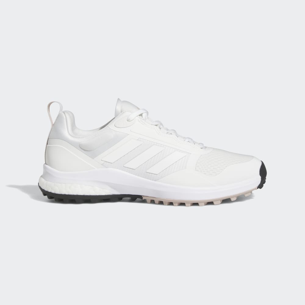 Adidas Zoysia Spikeless Golf Shoes Cloud White / Cloud White / Wonder Taupe