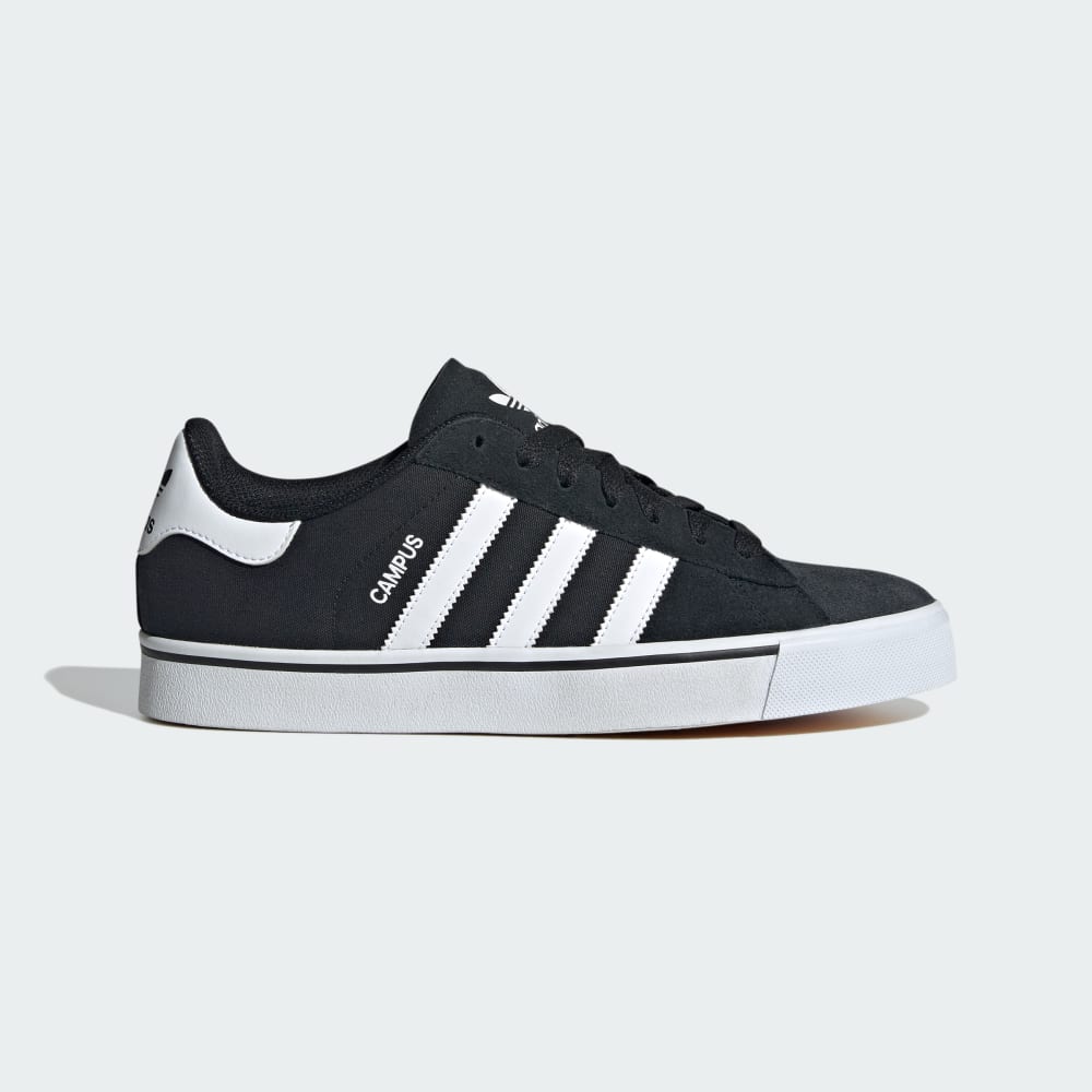 Adidas Campus Vulc Shoes Core Black / Cloud White / Gum