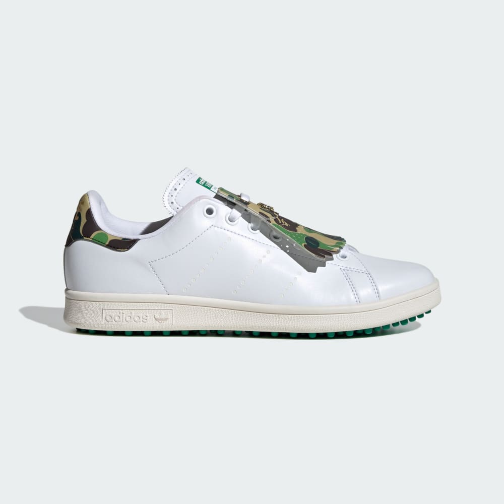 Adidas BAPE x adidas Stan Smith Golf Shoes Cloud White / Cloud White / Green