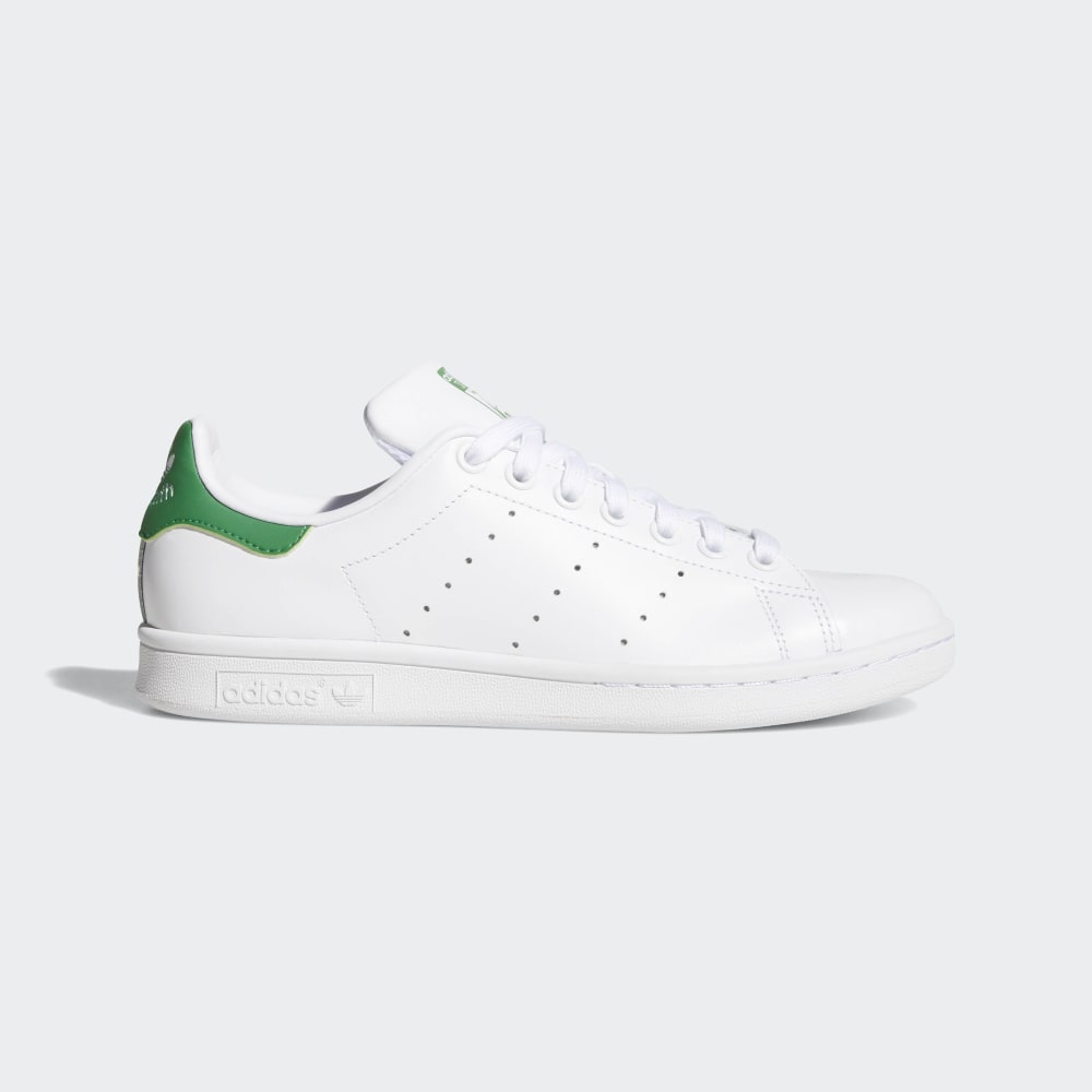 Adidas Stan Smith Shoes Cloud White / Cloud White / Green