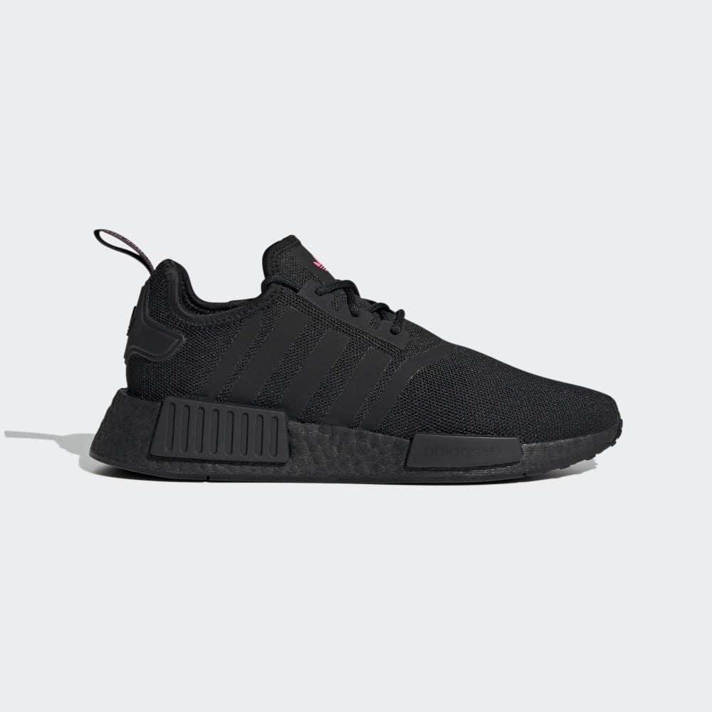 Adidas NMD_R1 Shoes Core Black / Core Black / Solar Pink