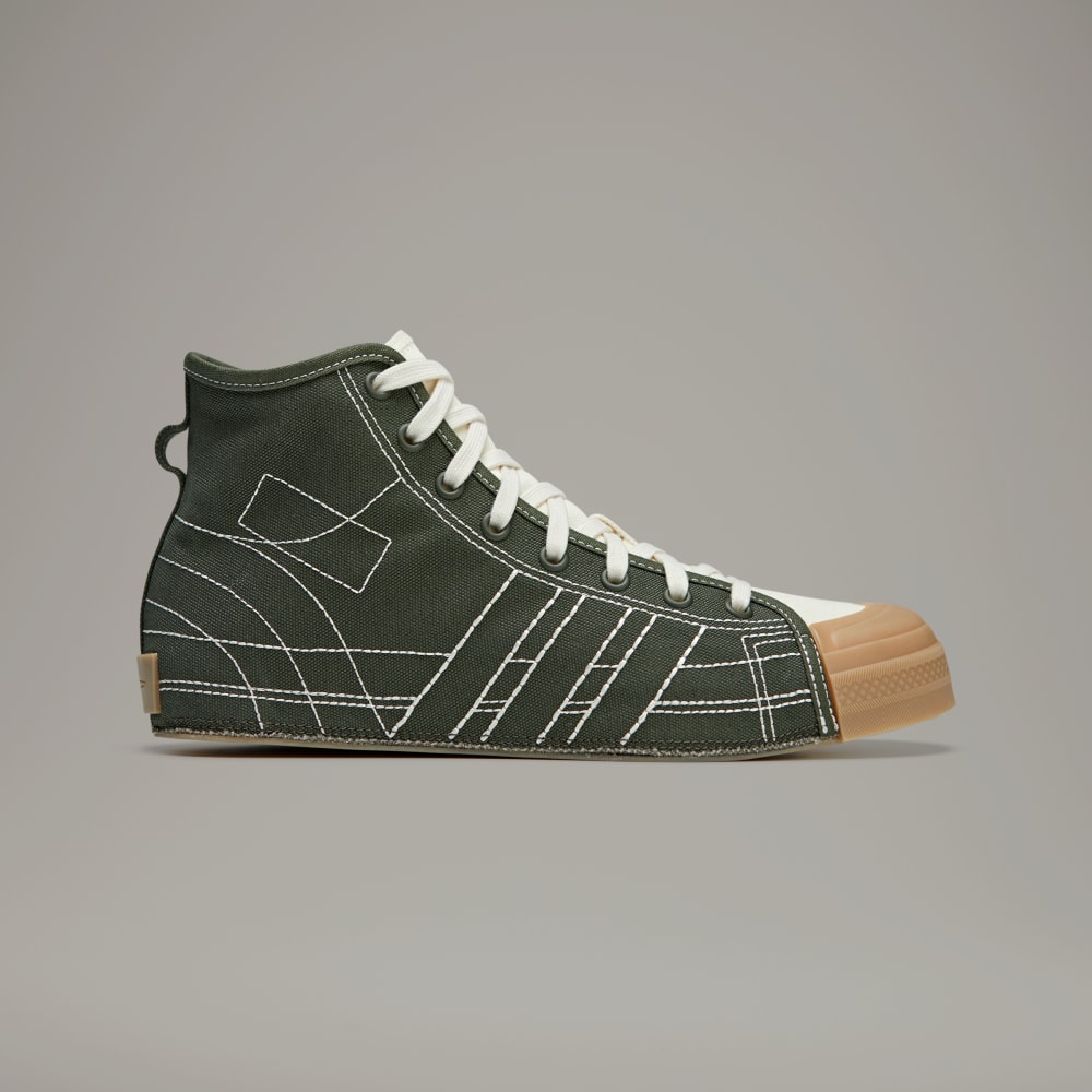 Adidas Y-3 Nizza Hi Night Cargo / Cream White / Gum