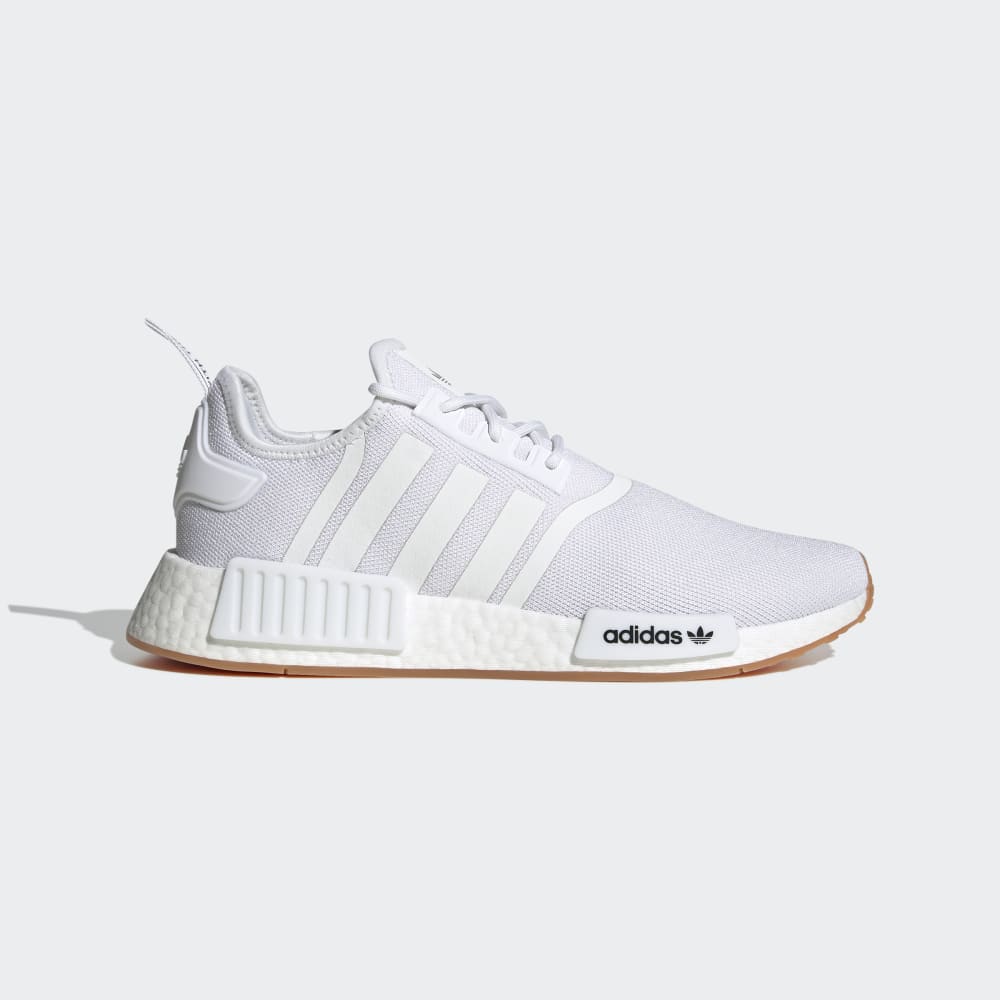 Adidas NMD_R1 Shoes Cloud White / Cloud White / Gum