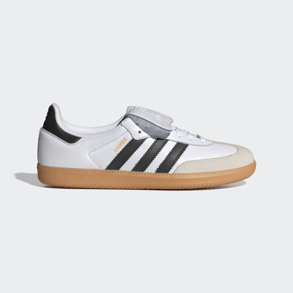 Adidas Samba LT Shoes Cloud White / Core Black / Gold Metallic